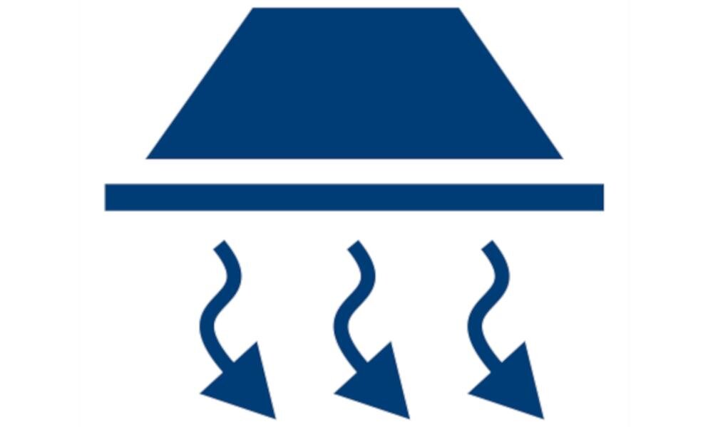 BERG Level 60 CV60BK/B komin wentylacyjny okap tryb wyciąg pochłaniacz wydajność