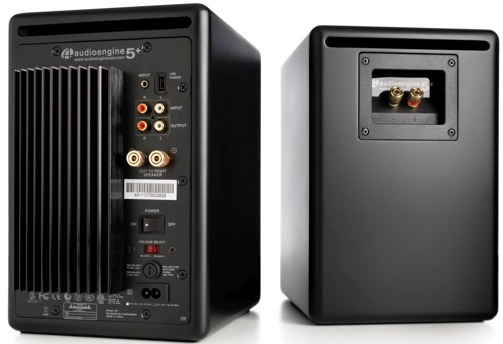 Kolumny głośnikowe AUDIOENGINE A5+ Impedancja kolor kolumny wykonanie brzmienie moc obsługa