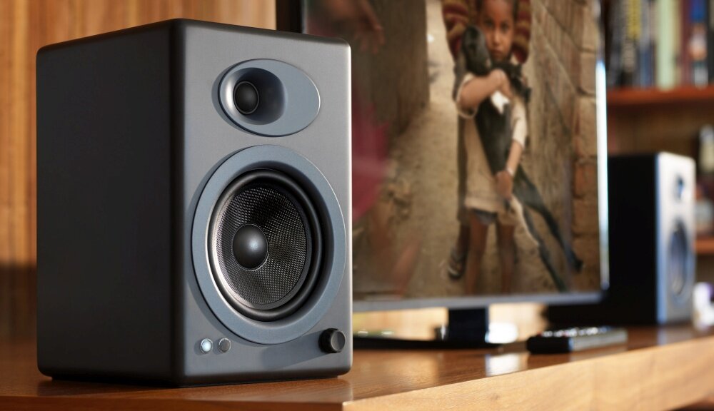 Kolumny głośnikowe AUDIOENGINE A5+ Impedancja kolor kolumny wykonanie brzmienie moc obsługa 