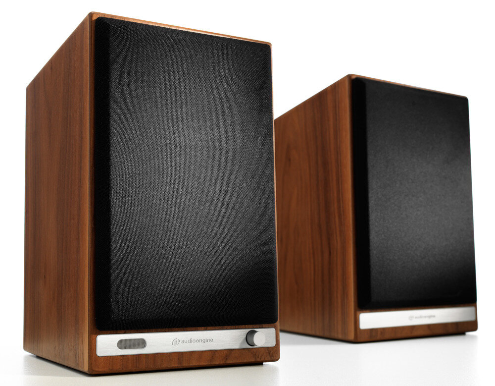 Kolumny głośnikowe AUDIOENGINE HD6 głośniki połączenie wzornictwo instalacja jakość dźwięk 