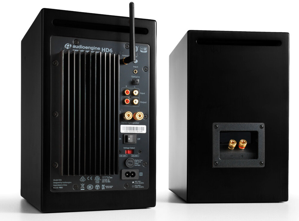 Kolumny głośnikowe AUDIOENGINE HD6 głośniki połączenie wzornictwo instalacja jakość dźwięk