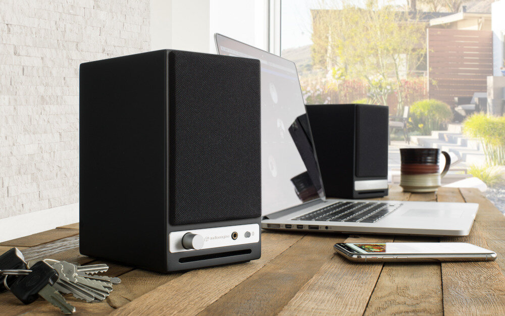 AUDIOENGINE HD3 GŁOŚNOŚĆ KOMPONENTY TECHNOLOGIA POŁĄCZENIA WYJŚCIE SŁUCHAWKOWE INSTALACJA DESIGN STYL RETRO JAKOŚĆ DŹWIĘK