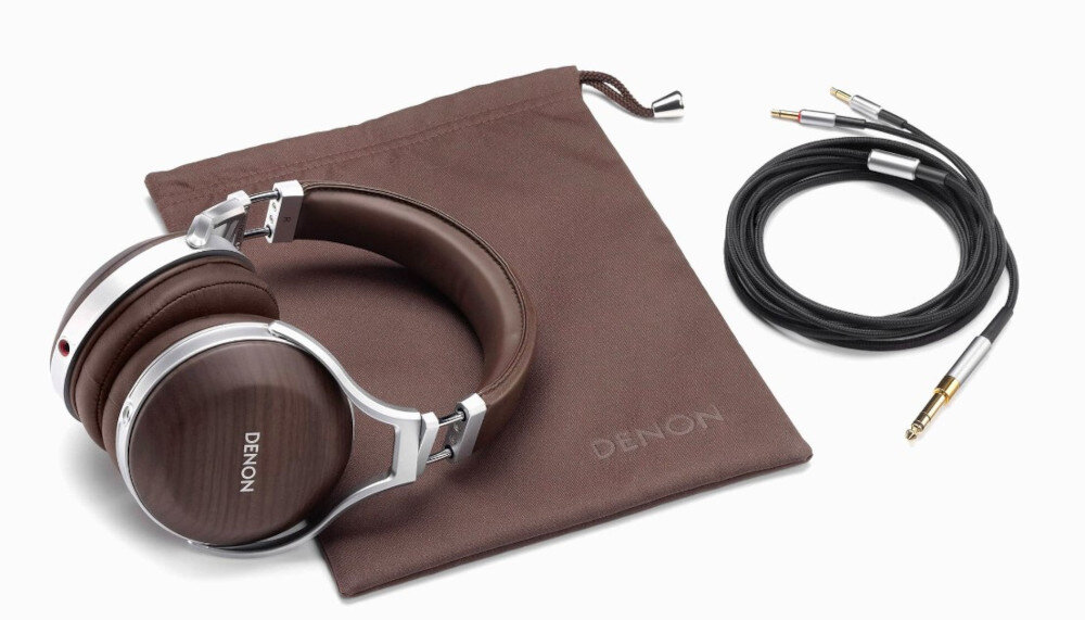 Słuchawki nauszne DENON AH-D5200 - Praktyczne detale