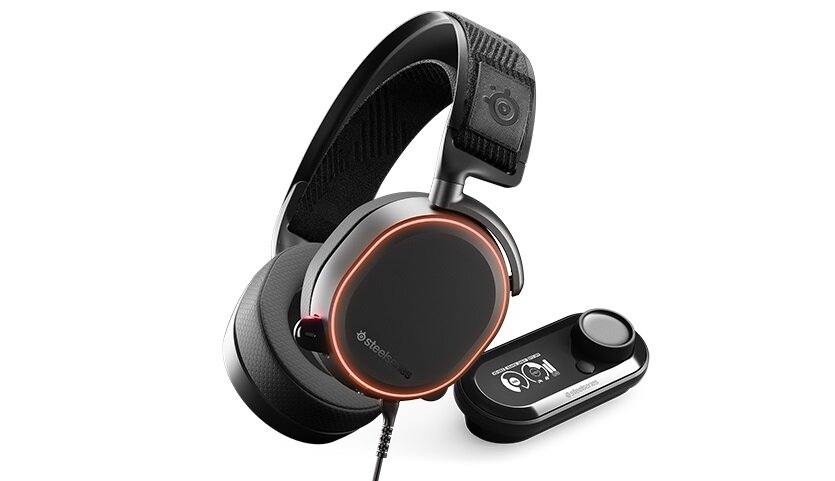 Słuchawki Steelseries Arctis Pro - Chat mix GameDAC chip ESS Sabre OLED