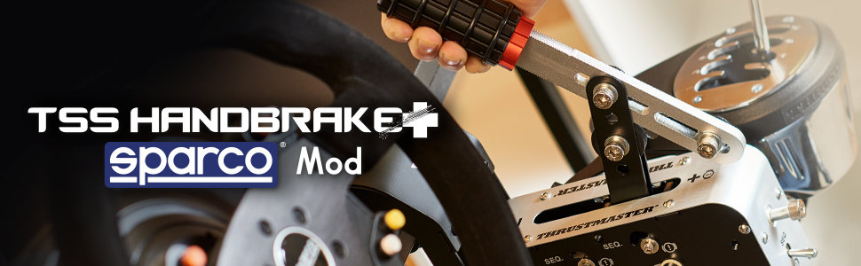 Zestaw THRUSTMASTER Rally Race Gear Sparco Mod widok ogólny zestaw