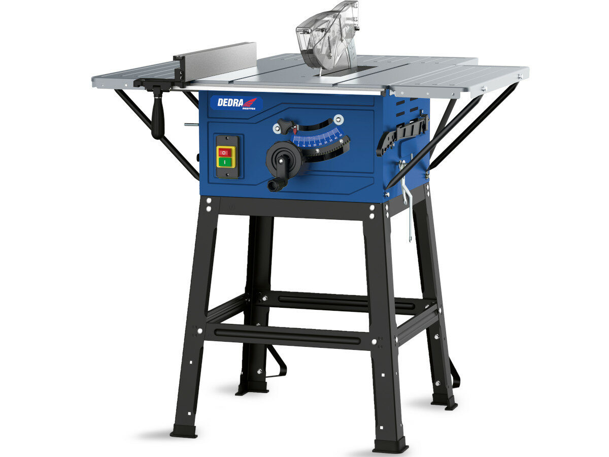 DEDRA-DED7736 pilarka stołowa przeznaczona cięcie drewno moc blaty użytek domowy