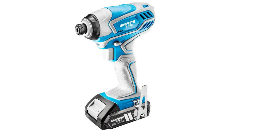 Zakrętarka udarowa GRAPHITE 59GP402 elektronarzędzie ze świetnymi parametrami technicznymi solidne niezawodne funkcja udaru poręczna lekka konstrukcja