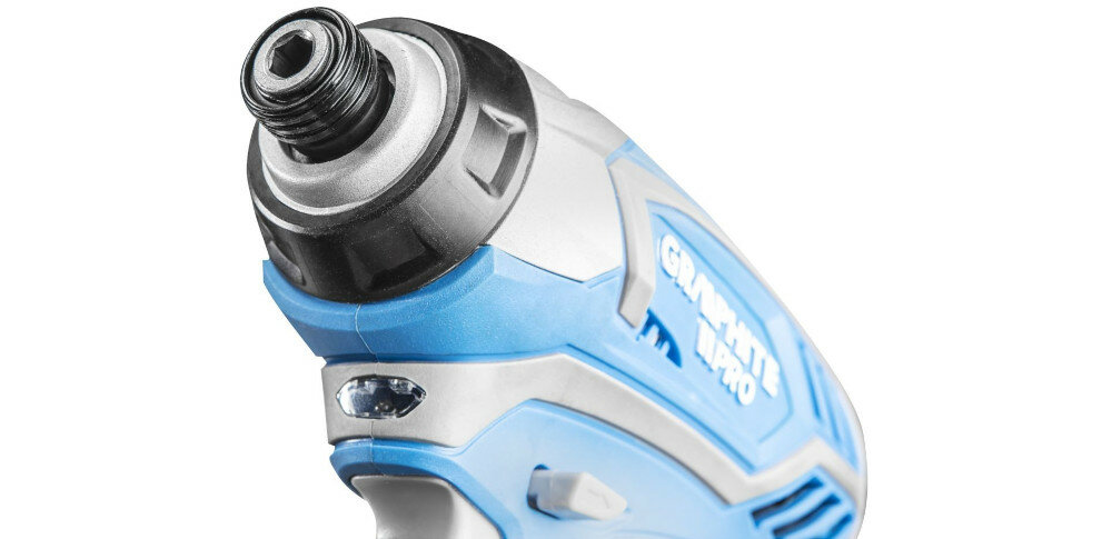 Zakrętarka udarowa GRAPHITE 59GP402 niewielka masa waga 1,2 kg poziom mocy akustycznej 104 dB