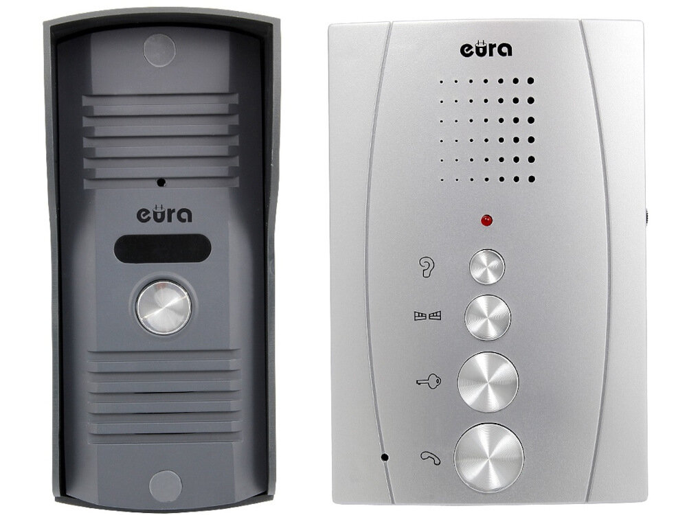 Zestaw domofonowy EURA Invito ADP-13A3 dla domow jednorodzinnych wysoki poziom bezpieczenstwa