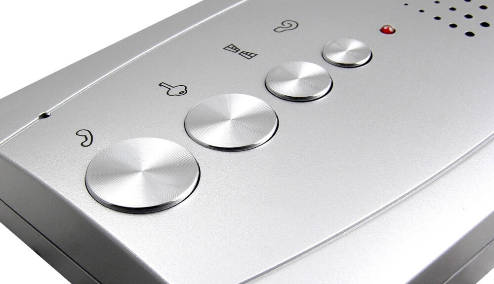 Zestaw domofonowy EURA Invito ADP-13A3 obsluga dwoch wejsc dyskretny podsluch regulacja glosnosci rozmowy