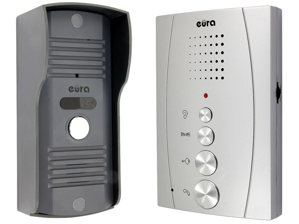 Zestaw domofonowy EURA Invito ADP-13A3 komunikacja przewodowa