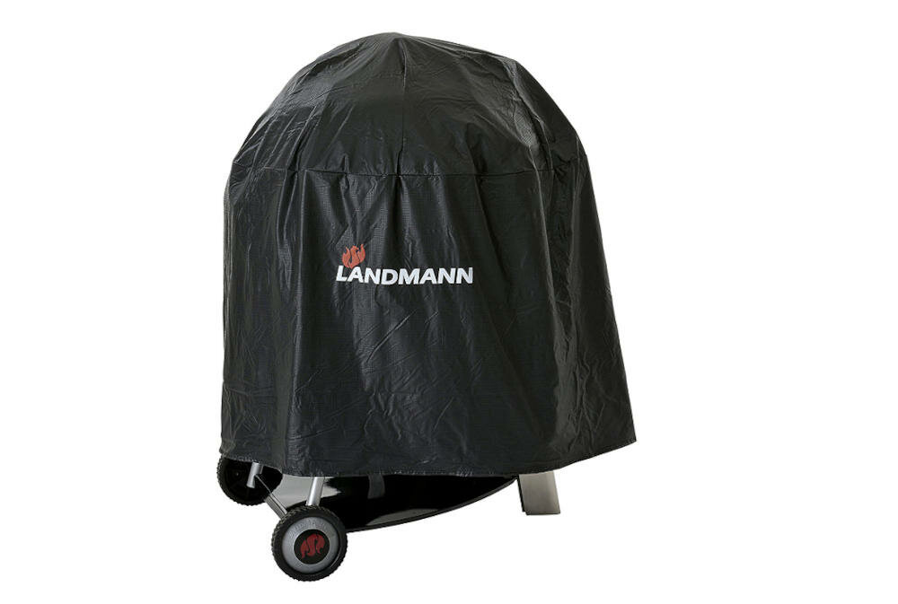 LANDMANN 15700 pokrowiec grill ochrona wodoodporne tworzywo sztuczne pcv czynniki atmosferyczne deszcz wilgoć słońce suche warunki