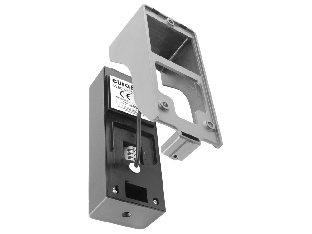 Kaseta zewnętrzna wideodomofonu EURA VDA-34A3 prosty montaż urządzenie natynkowe