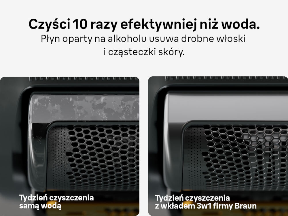 Wkład czyszczący do golarek BRAUN CCR4 skuteczność