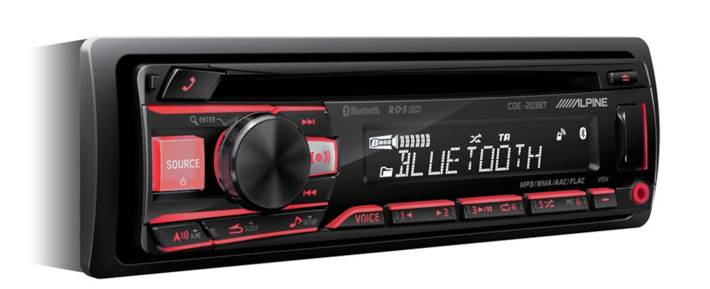Radio samochodowe ALPINE CDE-203BT - ogólny