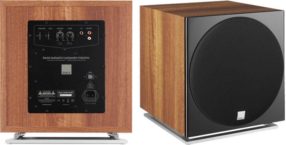 Subwoofer DALI Sub E-12F - parametry fizyczne