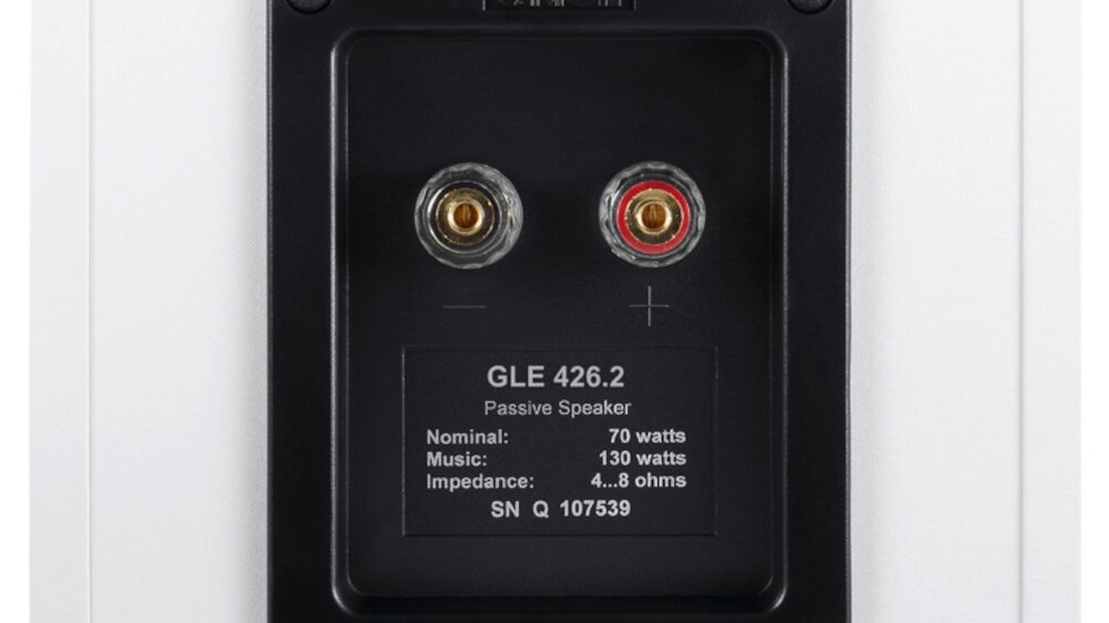 Kolumny głośnikowe CANTON Gle 426.2  - maskownica