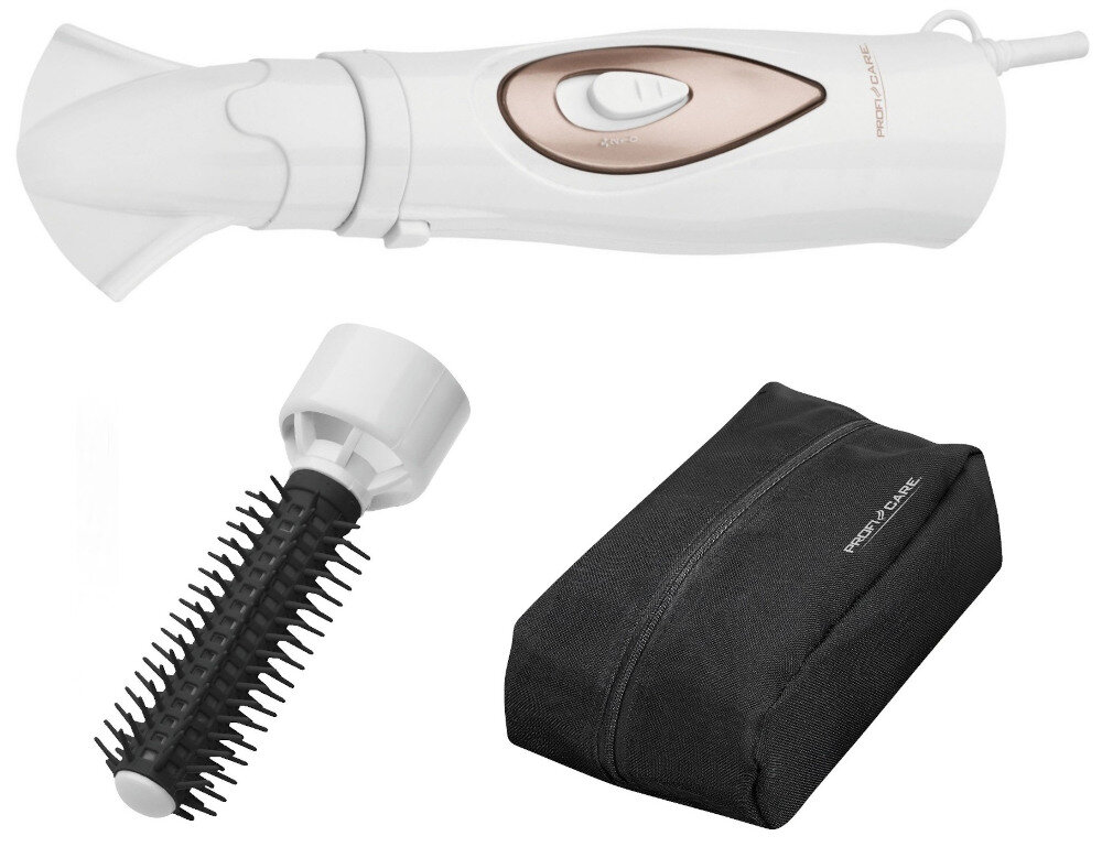 Kaptur suszący PROFICARE PC-HTH 3003 Biały Dodatkowe akcesoria komplet wyposazenie akcesoria wygodna torba dysza skupiająca okrągła szczotka