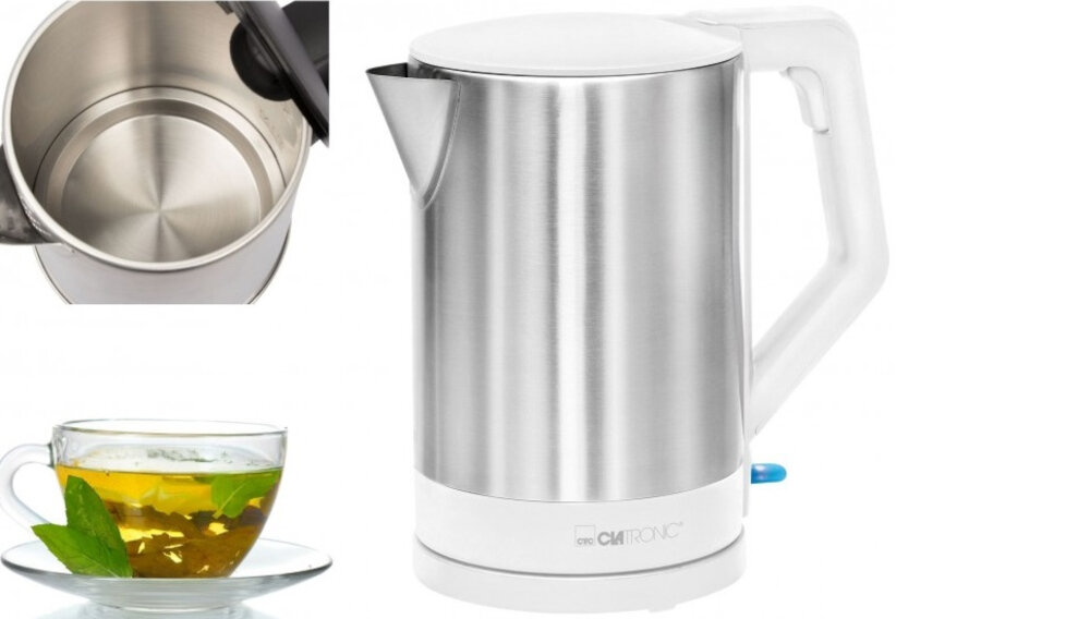Czajnik CLATRONIC WKS 3692 Optymalna pojemność 1,5 l szybkie gotowanie wody