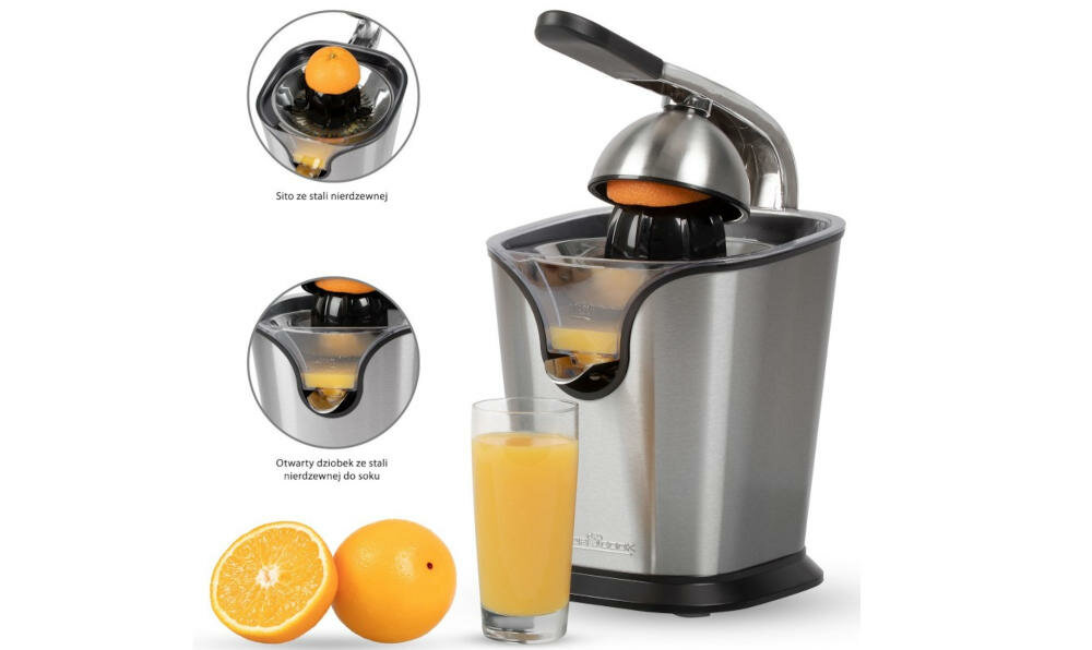 PROFI-COOK-PC-ZP-1154 wyciskarka blokada kapania drip stop wyciekanie sok dziubek sito