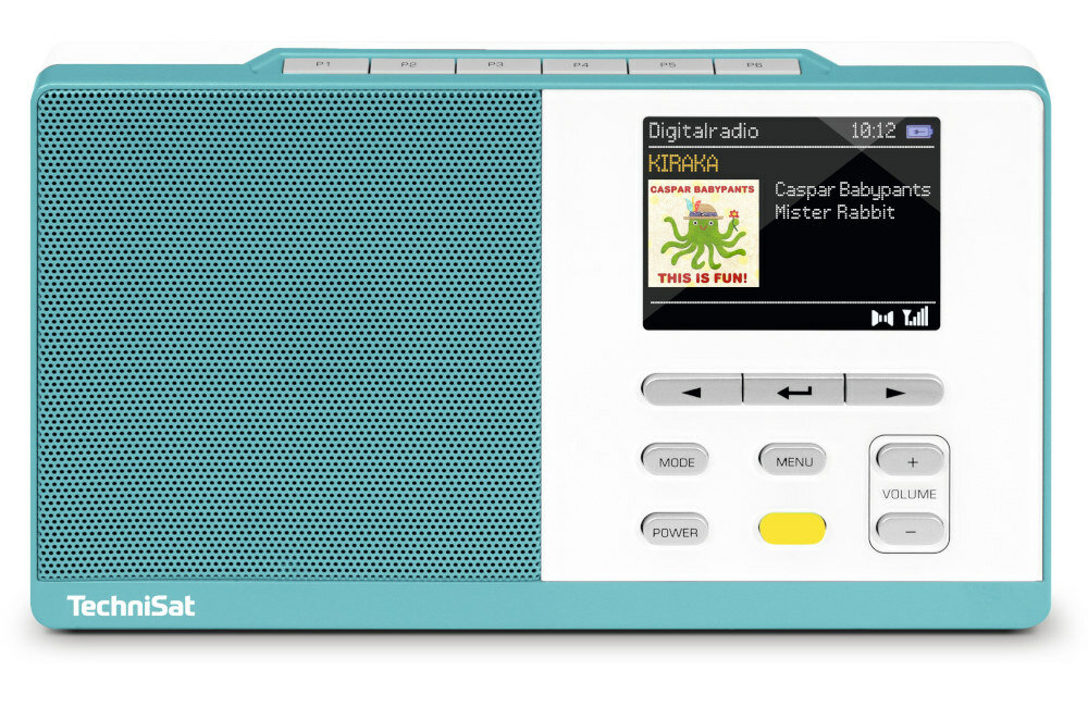 RADIO TECHNISAT DIGITRADIO KIRA 1 NIEBIESKO-BIAŁY jakość DAB+ stacjonarnie mobilnie