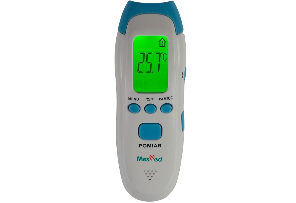 Termometr MESMED MM-380 Ewwel zdjęcie lifestyle Kontrola zmian temperatury Pamięć 32 ostatnich pomiarów