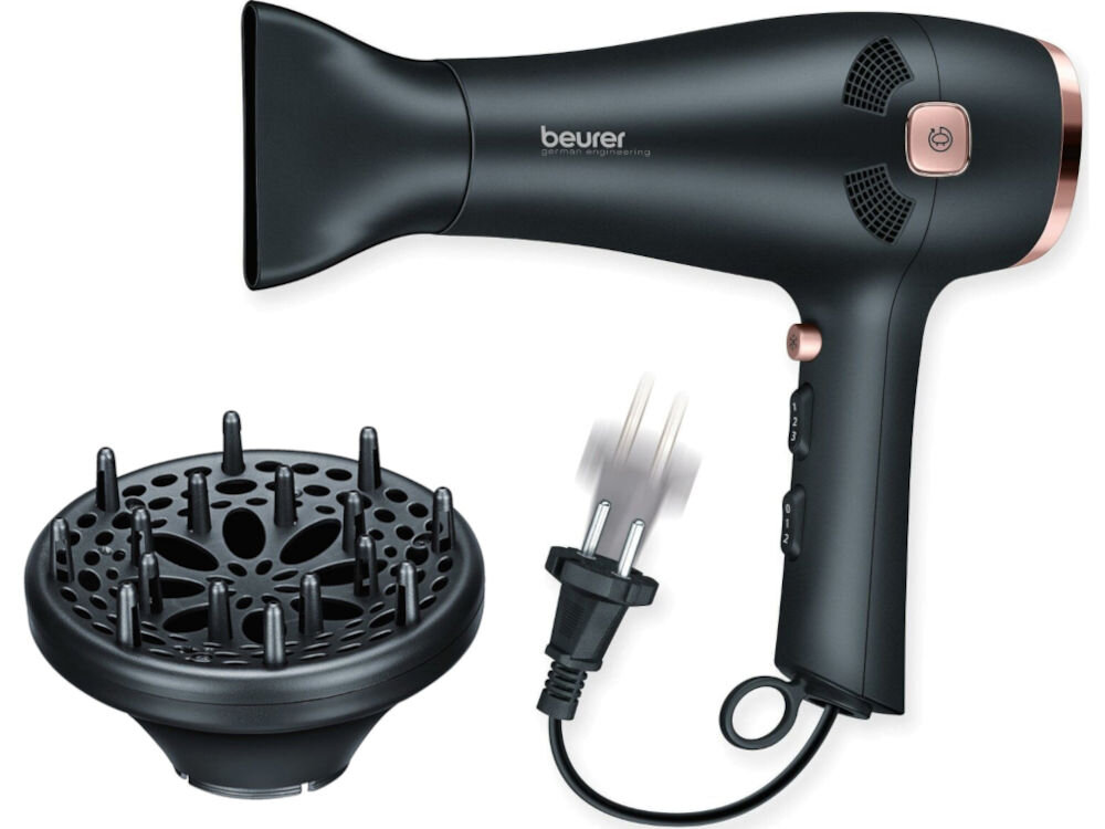 Suszarka BEURER HC 55 Czarny elementy zestaw