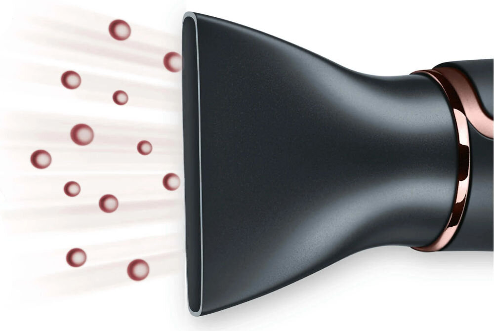 Suszarka BEURER HC 55 Czarny jonizacja koncentrator dyfuzor