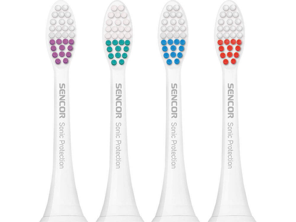 Końcówka szczoteczki SENCOR SOX 001WH (4 sztuki) włosie duo point