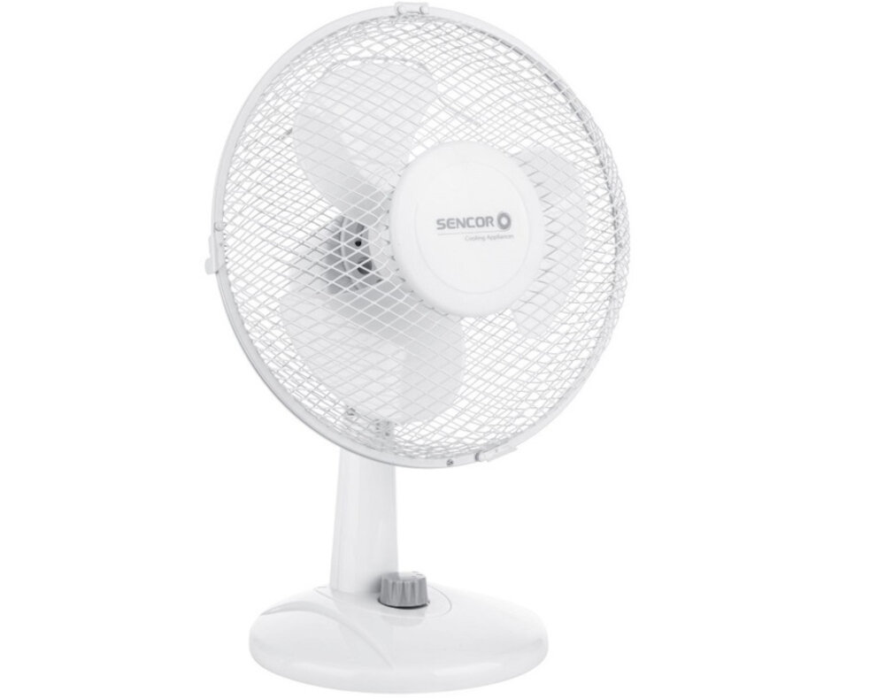 Wentylator SENCOR SFE 2327WH komfortowe uzytkowanie moc 30 W waga 1,2 kg dlugosc przewodu 1,6 m wyposazenie uzytkowanie