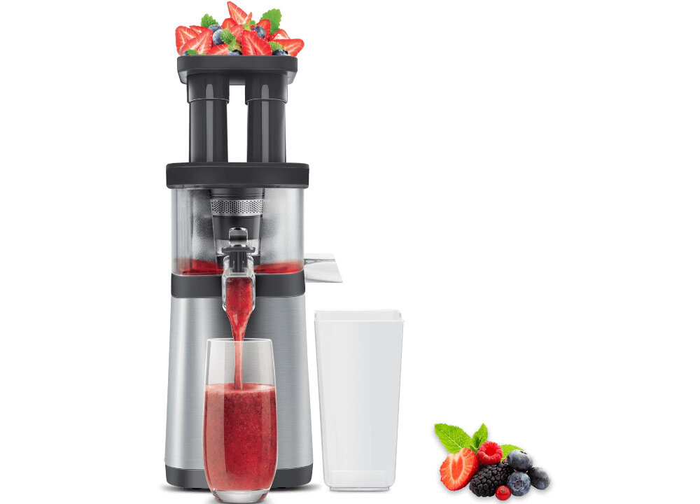 Wyciskarka wolnoobrotowa CATLER JS 8010 wydajnosc efekty wyciskania 30 obrotow na minute witaminy