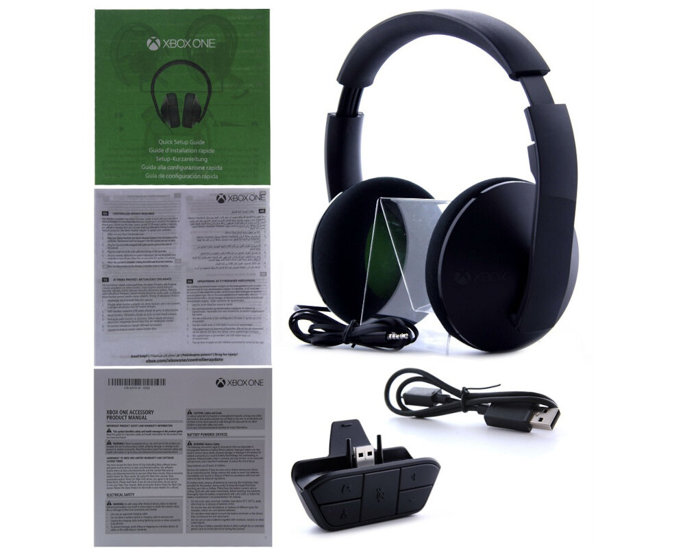SŁUCHAWKI XBOXONE MS STEREO HEADSET mikrofon jednokierunkowy