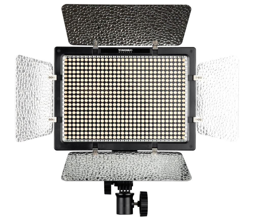 Lampa LED YONGNUO YN600L II WB barwa jasność zasilanie bateria montaż aparat zdjęcia filmy obsługa regulacja waga led wymiary