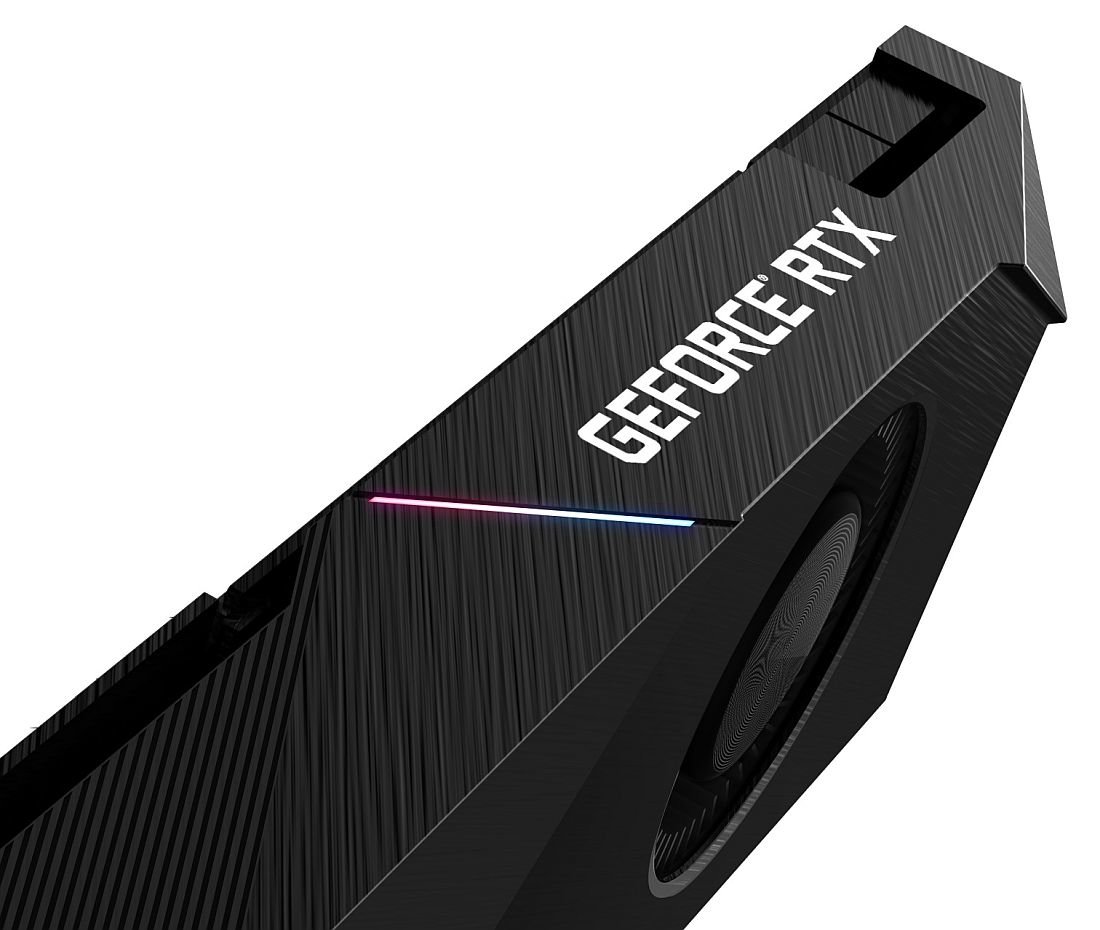 Karta graficzna ASUS Turbo GeForce RTX 2080 8G - oświetlenie