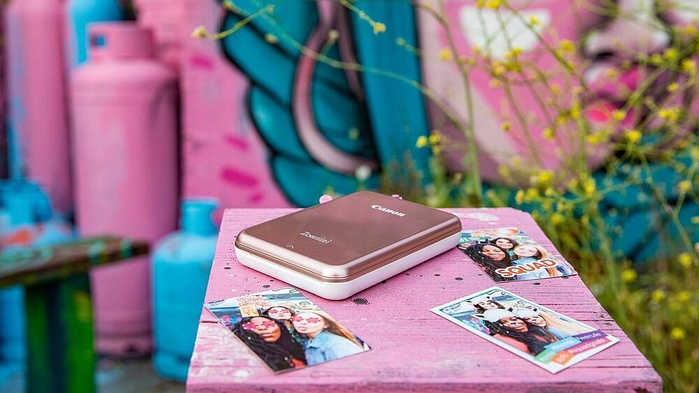 Drukarka CANON Zoemini zdjęcia drukowanie wydajność papier pojemność naklejki łączność bluetooth
