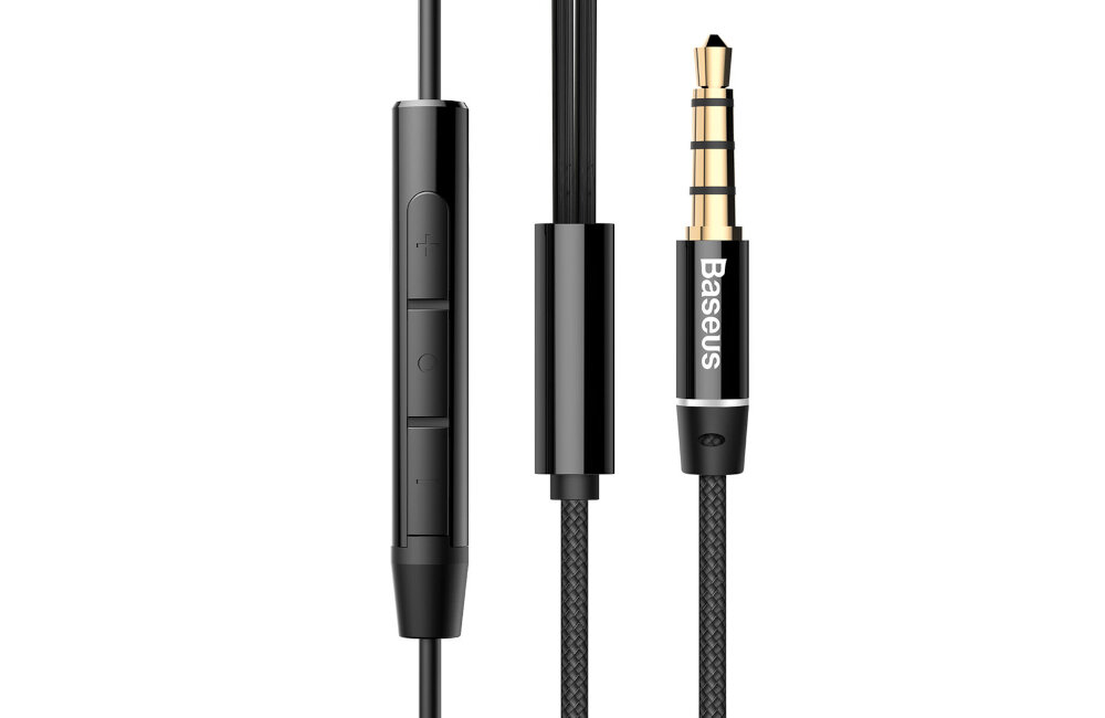 Słuchawki BASEUS Encok H06 złącze jack transmisja wysoka jakość audio