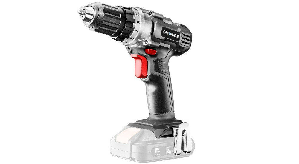 Wiertarko-wkrętarka GRAPHITE 58G000 + 58G003 trwałość wygoda użytkowania