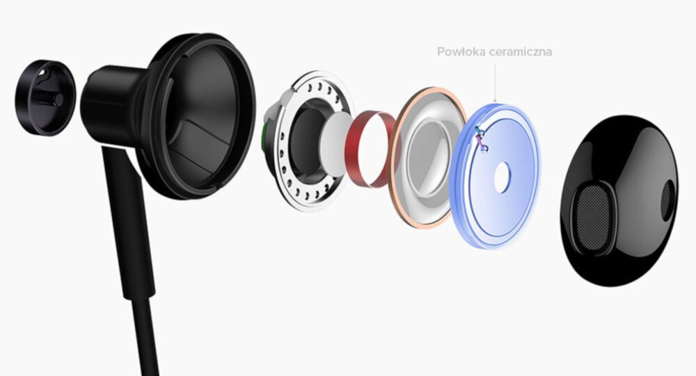 słuchawki douszne XIAOMI Mi Dual Driver - dźwięk
