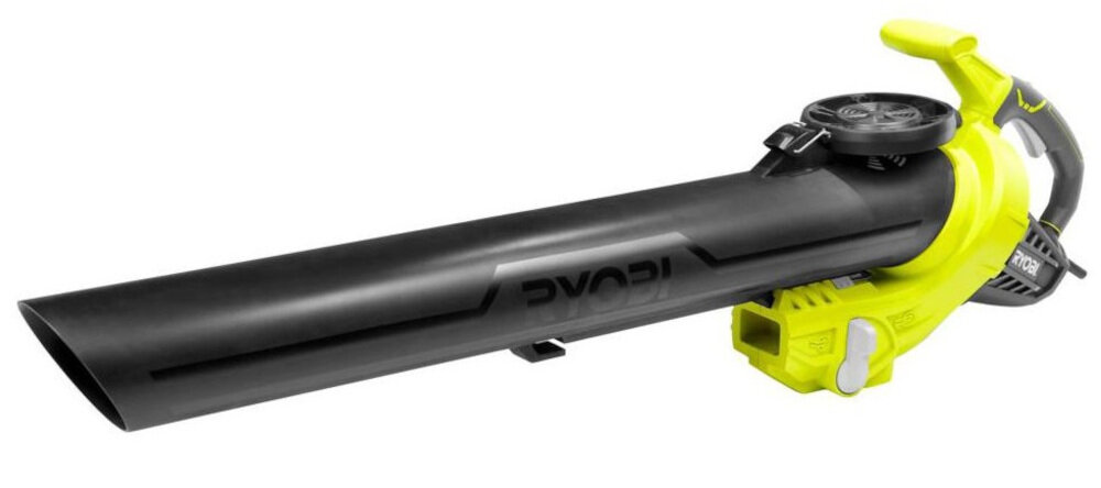 Dmuchawa do liści RYOBI RBV300CESV urządzenie kompaktowe wszechstronne znakomita wydajność innowacyjna konstrukcja duży przepływ powietrza