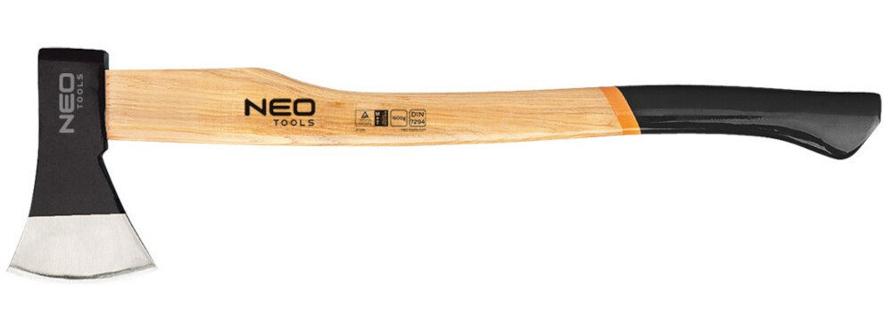 Siekiera NEO 27-012 1.25 kg waga 1842 g solidna konstrukcja przemyslany design wszechstronne narzedzie do codziennego uzytkowania w gospodarstwie podczas wypraw outdoorowych moc niezawodnosc