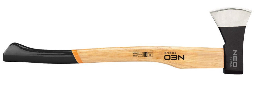 Siekiera NEO 27-012 1.25 kg dlugosc calkowita 700 mm dlugosc obucha 195 mm wygodna w manewrowaniu duza precyzja wygoda sprawne efektywne obrabianie drewna sila wydajnosc