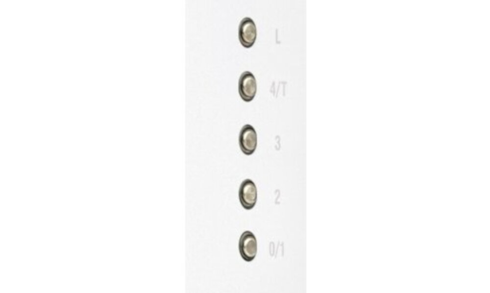 BERG-Floyd-Day okap poziomy moc przyciski panel sterowania
