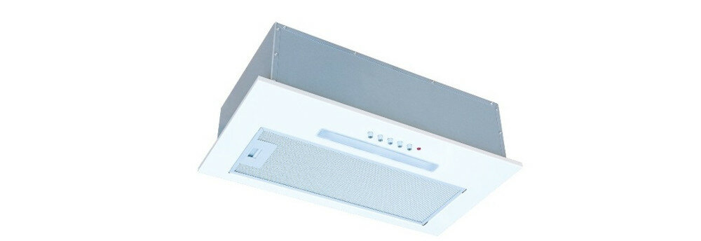 ICEBERG Pueblo II Biały okap zabudowa w szafce szerokość wydajność hałas wytwarzanie maksymalny hałas 