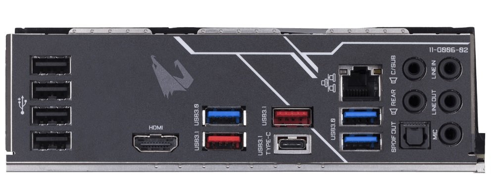 Płyta główna GIGABYTE Z390 AORUS PRO złącza HDMI USB rozdzielczość 4K USB 3.1 Gen2