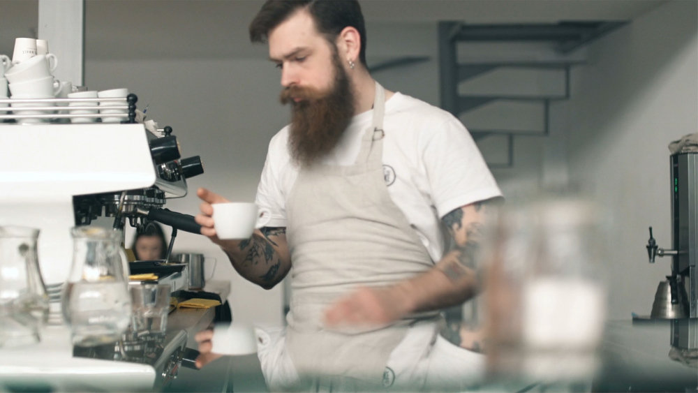 Kawa Ziarnista VASPIATTA Professional Barista - Kompozycja