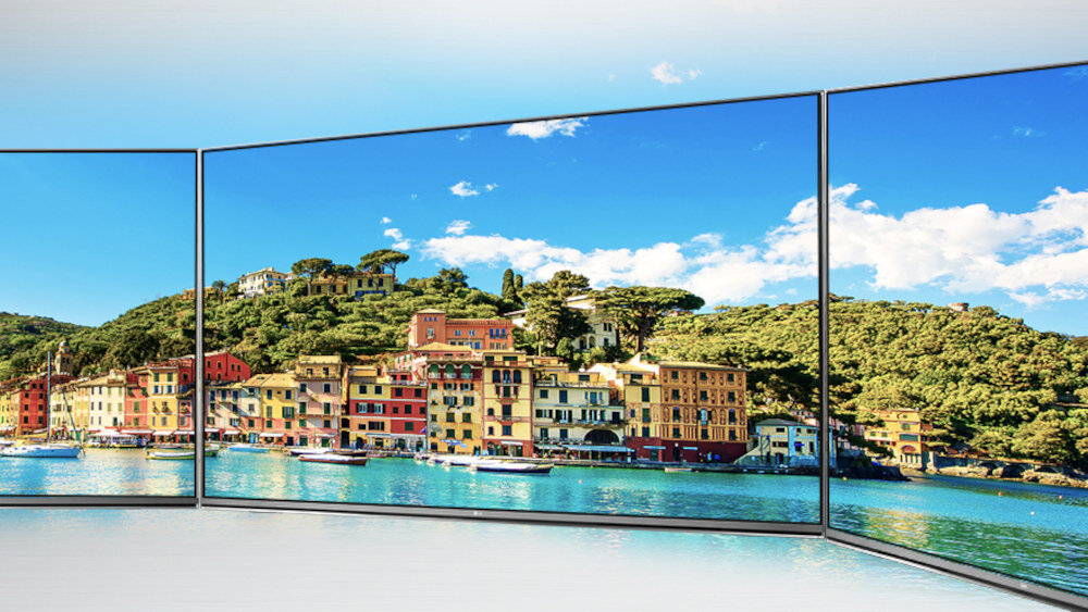 Telewizor LG UH8507  - kąt widzenia