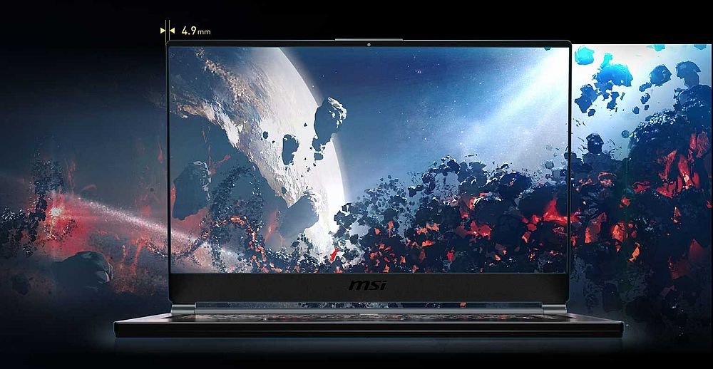 Laptop MSI GS65 Stealth Thin - Wąska Ramka