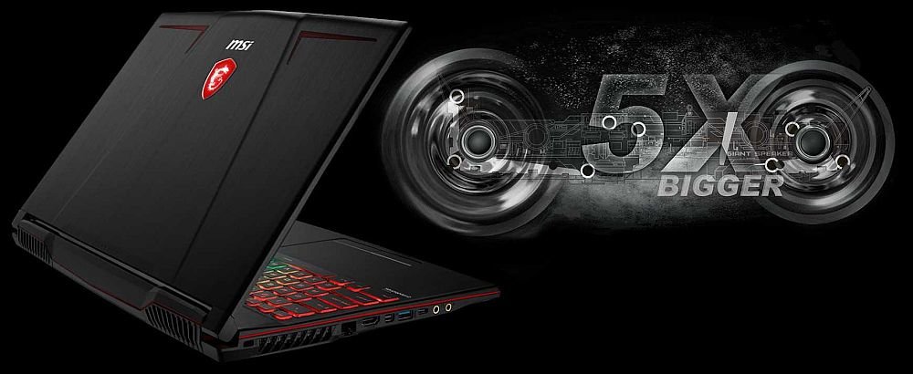 Laptop MSI GP63 LEOPARD - Głośniki