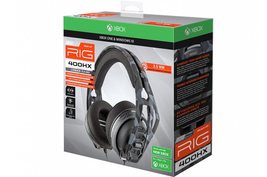 Słuchawki PLANTRONICS Rig 400HX - 2 lata gwarancji karta gwarancyjna instrukcja