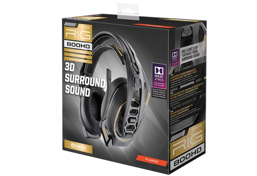 Słuchawki PLANTRONICS Rig 800HD - wysokie parametry czułość impedancja